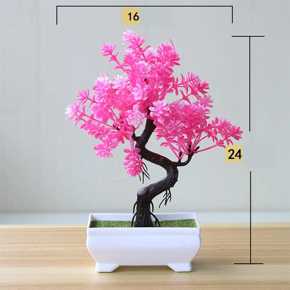Новое искусственное растение бонсай маленькое дерево Горшечное поддельное