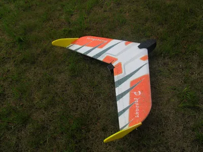 Streak orange Spirit 600 мм размах крыльев EPP FPV Racer Flying Wing RC самолет комплект - Цвет: Streak orange