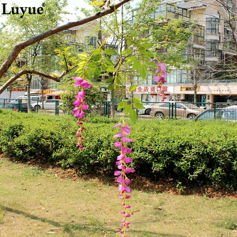 Гирлянда Luyue 36 шт. свадебные украшения искусственные шелковые цветы имитация