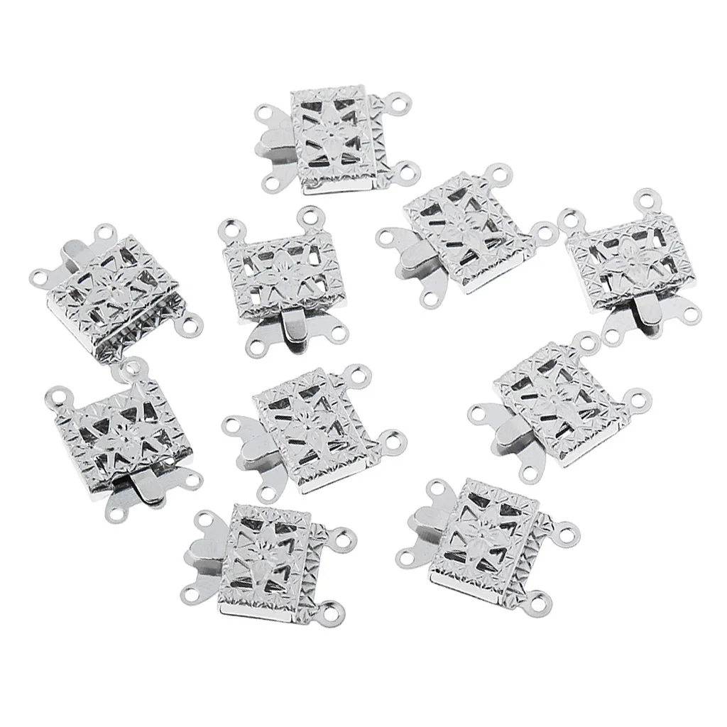 10 шт. медная застежка ювелирные изделия из бисера фурнитура защелкивающийся