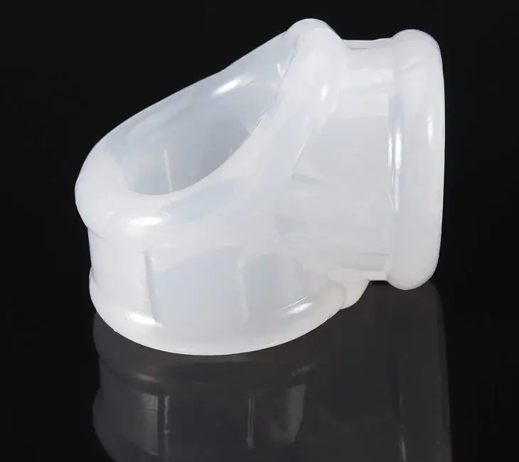  Male Silicone Penis Cockring Delayed Gonobolia Ring Stimulate Scrotum Squeeze Bondage Ball Stretcher Bdsm Sex Toy 2 Color | Красота и