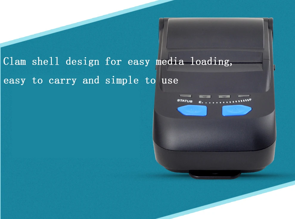 Xprinter 58 мм Мини bluetooth Термальный чековый принтер Карманный Портативный чековый USB беспроводной для windows Android IOS
