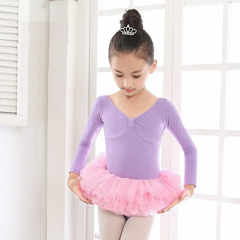 

Балетное платье для девочек, гимнастическое трико для танцев, детская балетная одежда, детское боди для балерины, Одежда для танцев, балетно...