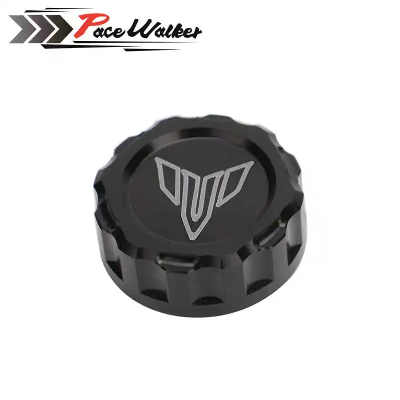 CNC Алюминий мотоциклетные сзади Тормозная жидкость резервиор Кепки для Yamaha YZF R3 R25