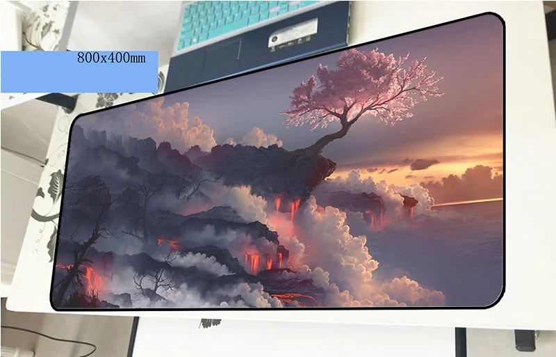 Арт коврик для мыши 80x40 см аниме коврики для мыши лучший игровой коврик для мыши геймер Новое поступление Большие персонализированные коврики для мыши Клавиатура ПК коврик