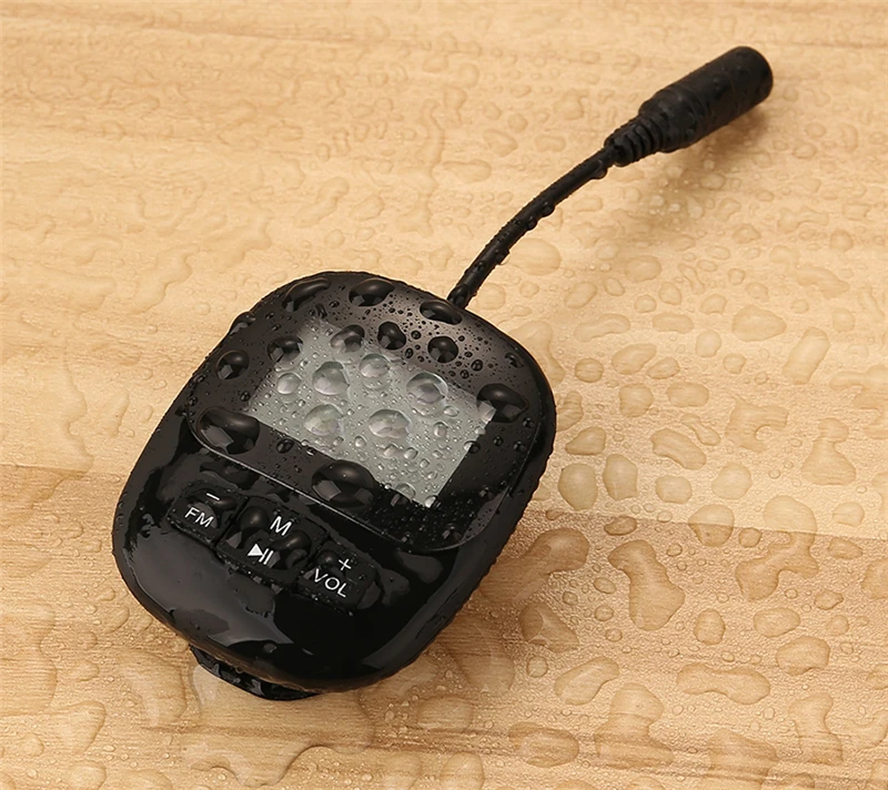 IPX8 Дайвинг Плавание ming MP3 водонепроницаемый плеер новейший 8 Гб наушники подводный Серфинг Спорт Плавание мини гарнитура FM радиоэкран MP3