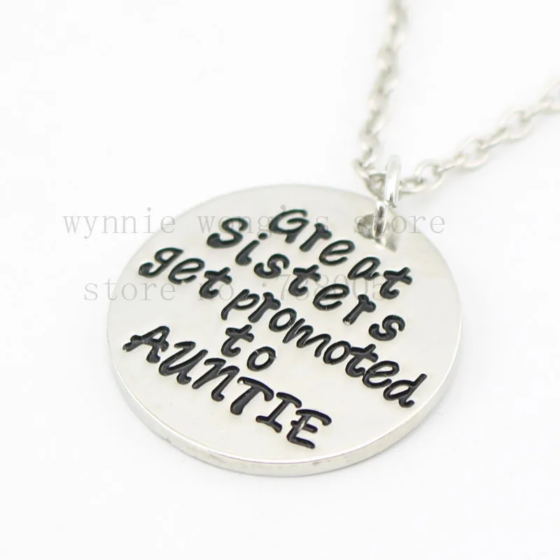 2015 новое поступление персонализированные &quotвеликие сестры получают повышение до тети&quot украшения для