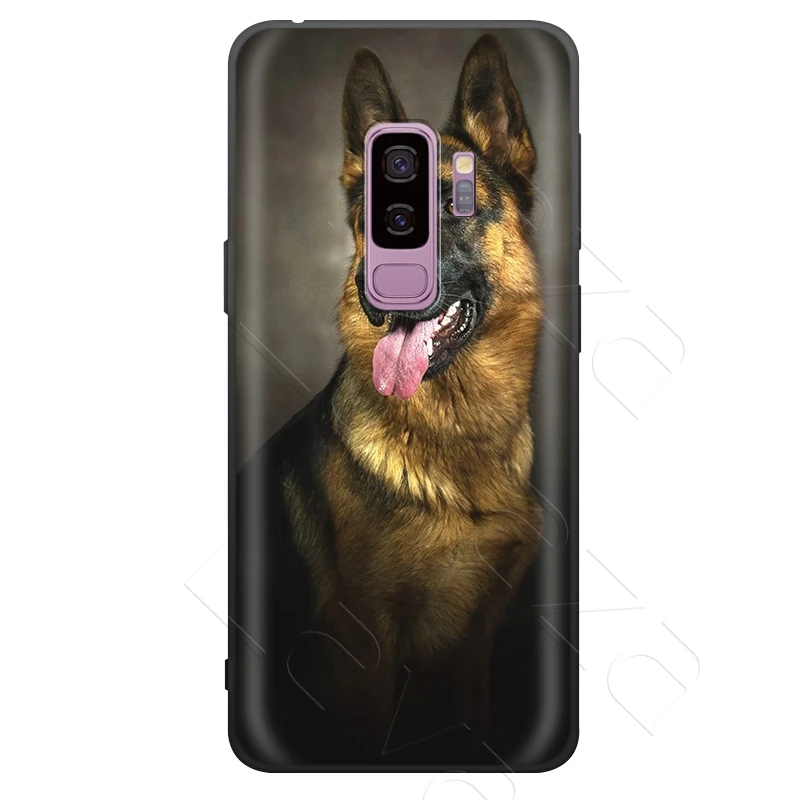 Lavaza немецкой овчарки чехол для Samsung Галактики S6 S7 край J6 S8 S9 S10 плюс A3 A5 A6 A7 A8 A9 Note 8 9 |
