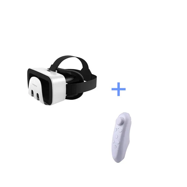 Виртуальной реальности VR Box VR SHINECON 3D очки гарнитура для 4,7-6," смартфон Захватывающий игровой+ геймпад и портативный Imax кинотеатр - Цвет: VR Remote Controller