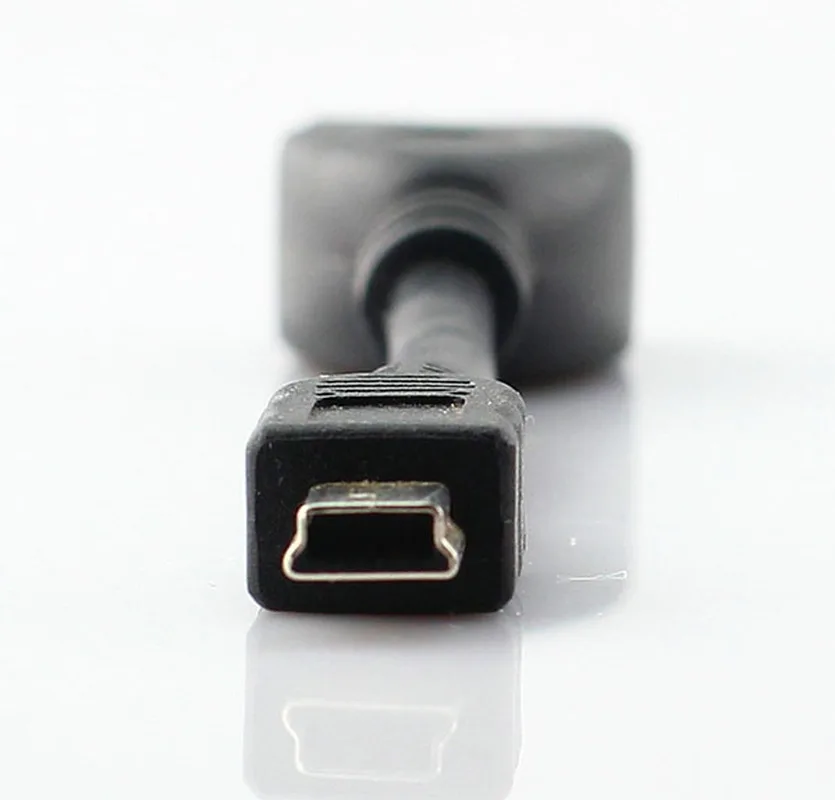 100 шт./лот TUSB USB к mini 5pin T образный интерфейсный хост кабель OTG адаптер 11 см мини usb