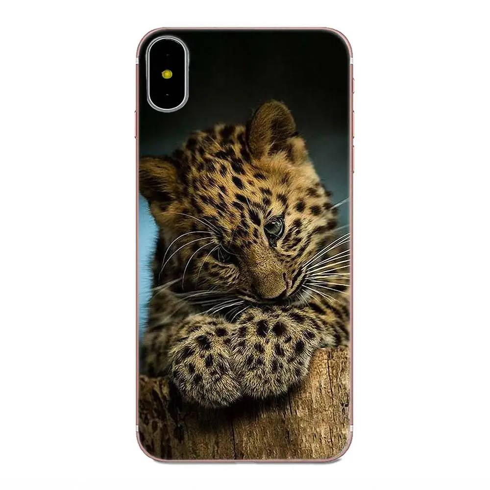 ТПУ чехлы Капа Снежный Леопард для Huawei P7 Honor 4C 5A 5C 5X 6 6C 6A 6X 7 7X 8 9 V8 V10 Y3II Y5II Y6II G8 Play