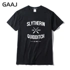 Футболка Slytherin Quidditch Team, женские топы, женская футболка для влюбленных, футболка, приталенная Женская одежда, однотонная дизайнерская футболка