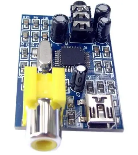 10 шт. PCM2707 DAC Soundcard модуль с портом S/PDIF USB Board | Компьютеры и офис