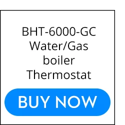 BHT-6000-GCLW воды/газовый котел термостат подсветка wifi 3A еженедельные программируемые светодиоды сенсорный экран работает с Alexa Google home