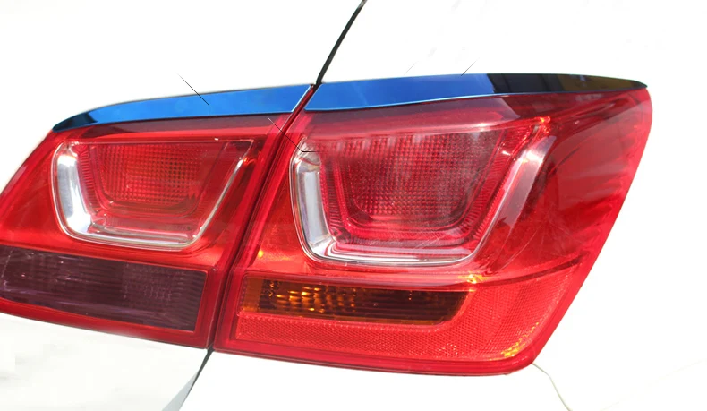 Lsrtw2017 Нержавеющая сталь заднего светильник полосы планки для Chevrolet Cruze 2009 2010 2011 2012 2013