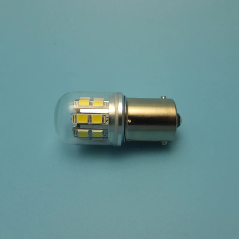 MIDCARS G18 BA15S 6V 12V R5W светодиодный фонарь P5W тормозной светильник s задний Поворотный Светильник стояночный резервный светильник