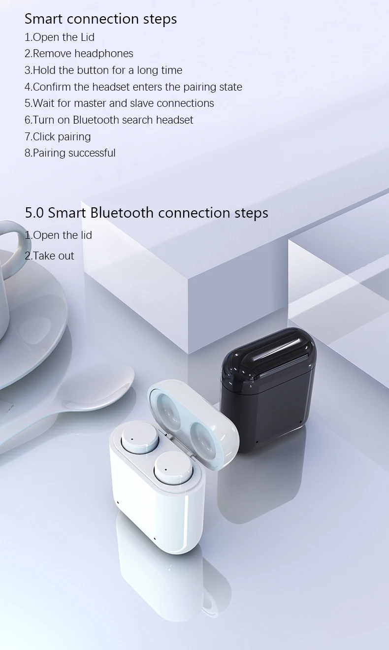 Bluetooth 5,0, сенсорное управление, беспроводные наушники, гарнитура, мини, Handfree, ушной крючок, гарнитура для Iphone, Android, телефона