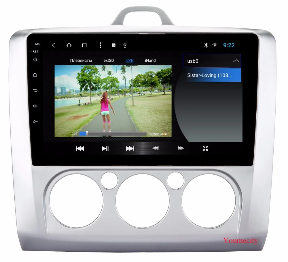 Android 9,0 автомобильный dvd-плеер для Ford focus 2 3 2006 2007 2008 2009 2010 2011 ips экран wifi+ Радио 2 грамма Восьмиядерный видео gps