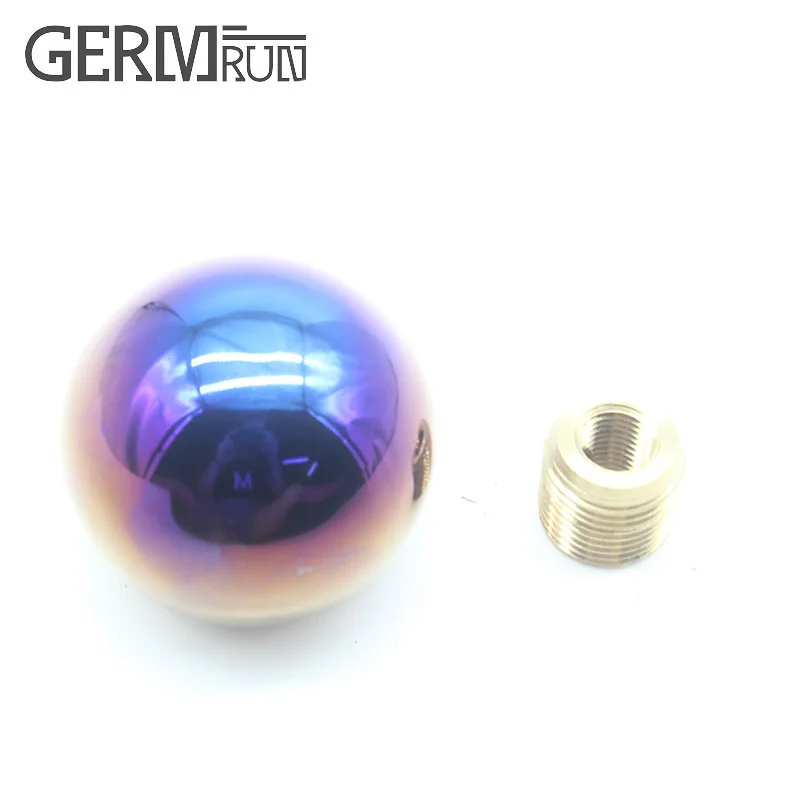

New Universal 100% Full Titanium Gear Shift Knob gears header parts M10*1.25