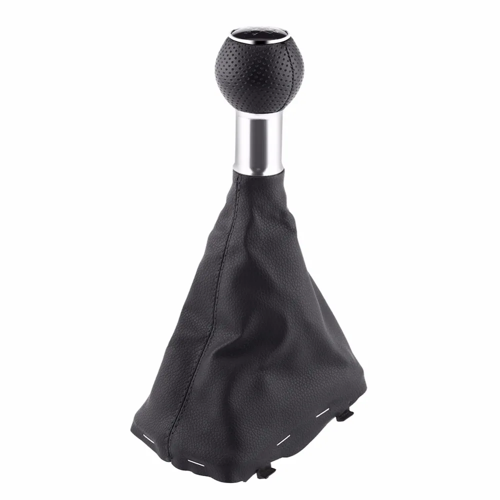 5 скоростей Ручка Переключения рулевого механизма автомобиля Gearstick Gaiter Boot Kit для