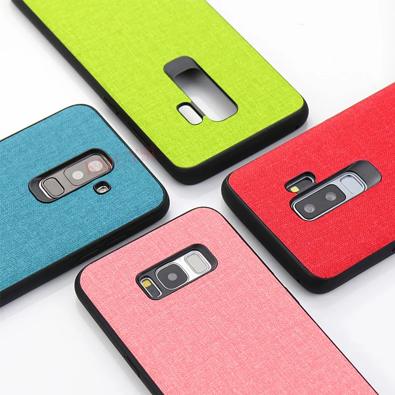 Тканевый чехол для Samsung S10 S9 S8 Plus Galaxy A9 A8 A7 A6 J4 J6 J8 2018 J3 J5 J7 2017 S7 Edge Note 9 8 A9S A6S |