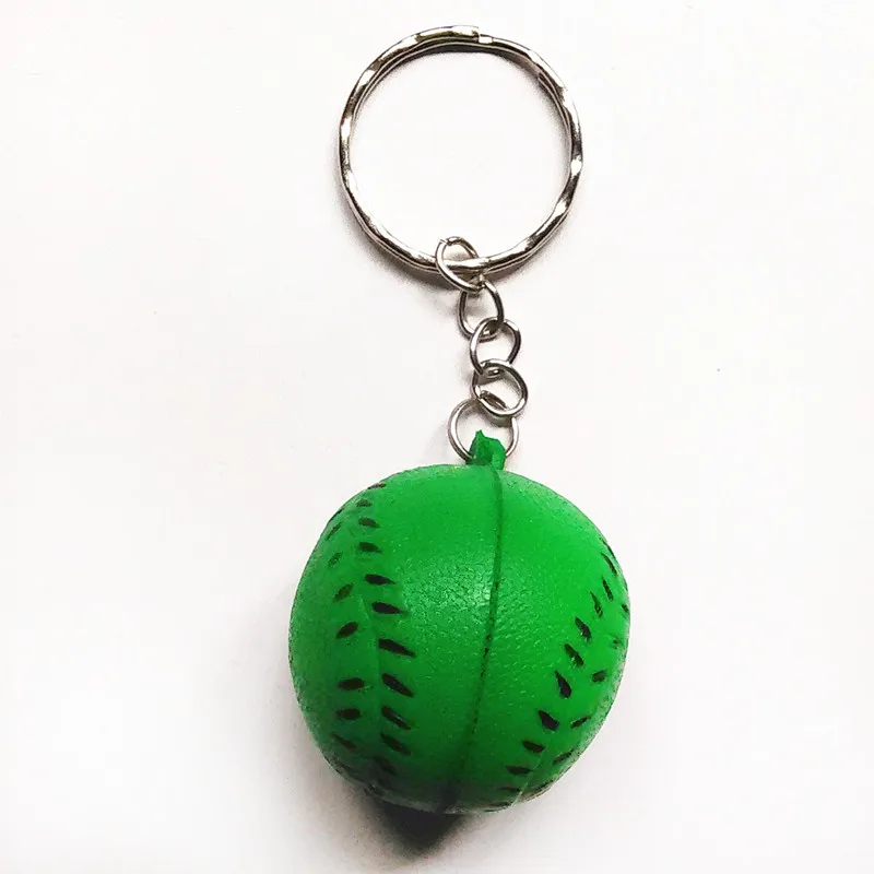 Новая мода PU банан брелок в виде баскетбольного мяча бейсбольная футбольная
