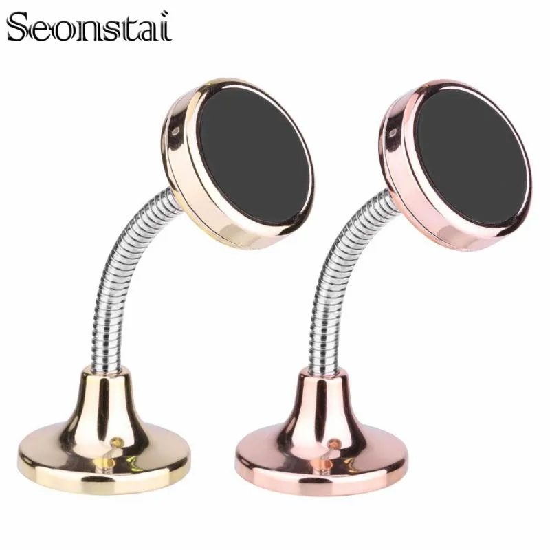 

Universal Dumbbell Magnetic Car Mount Flexible Sticky Stand 360 Degree Rotation Windshield Car Phone Holder Stand Mount Bracket