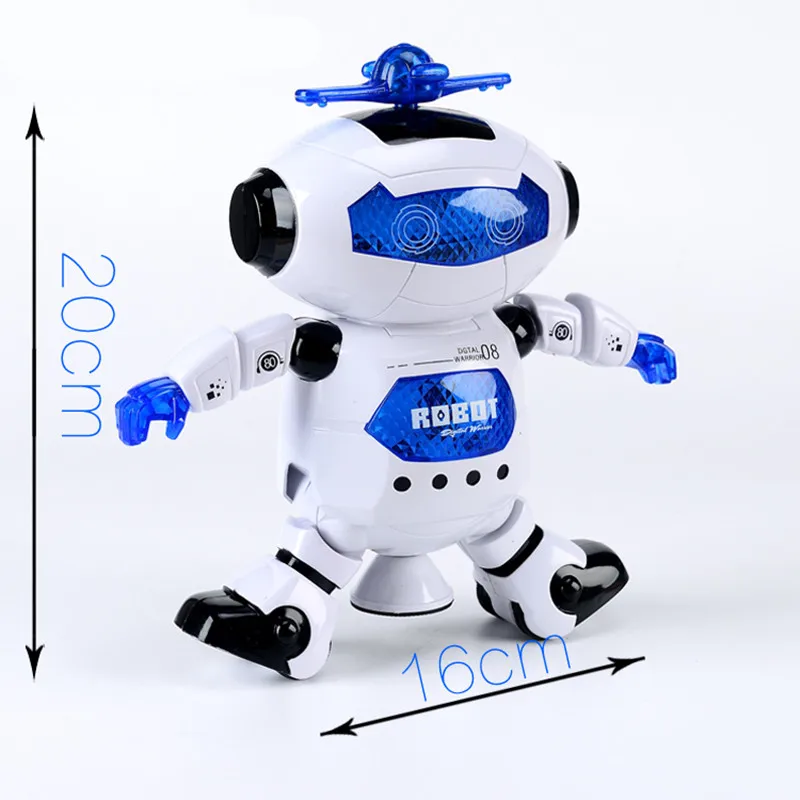 Прекрасный Умный космический танец робот астронавт играть электронные Прогулки Танцы игрушки с музыкальным светильник подарок для детей