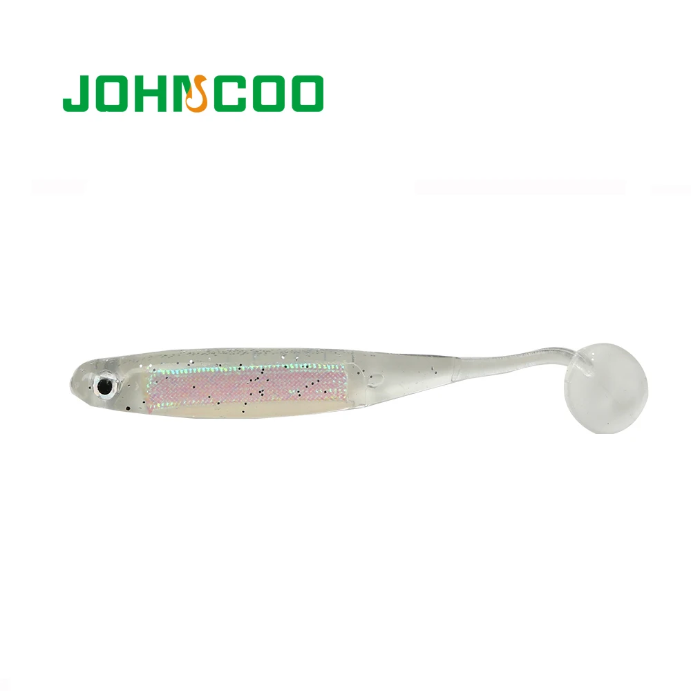 JOHNCOO 6 шт Мягкие силиконовые приманки 2018 новые рыболовные воблеры 11 см 4 7 г речная