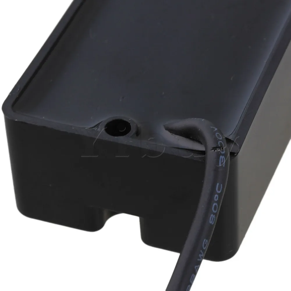 Yibuy 2x Черный 6 Строка Humbucker запечатаны Бас-Гитара гитара аксессуары