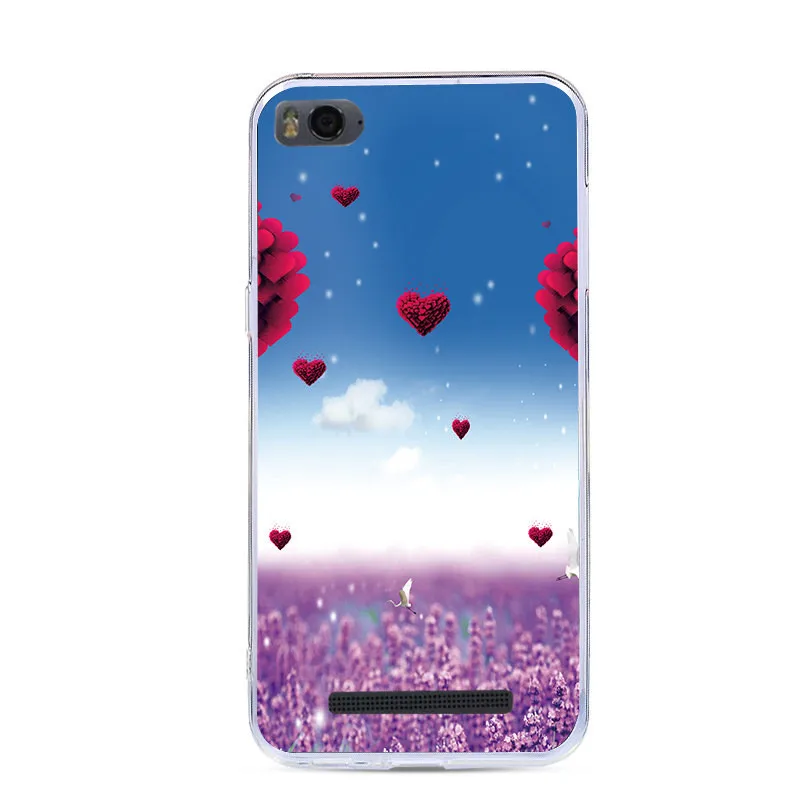 J&ampR Pattern Phone Case For Xiaomi Mi 4i Mi4i Mi4C 4C Soft TPU Cover Flower Plants for Silicone Cases |