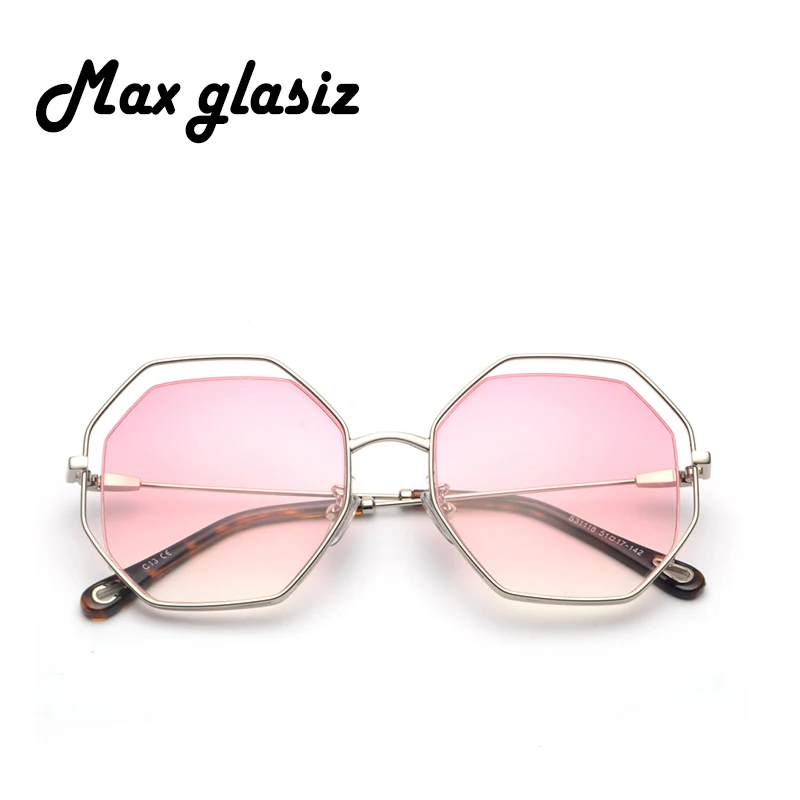 2018 винтажные модные уникальные солнцезащитные очки для женщин Брендовые