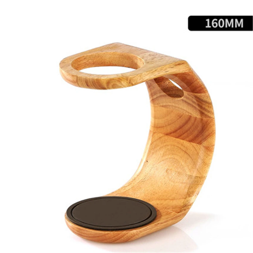 

Coffee Wooden Filter Cup Holder Hand Punching Rack Espresso Stable Rack Cafe Appliance Coffee Maker Single Hole Shop Decoration