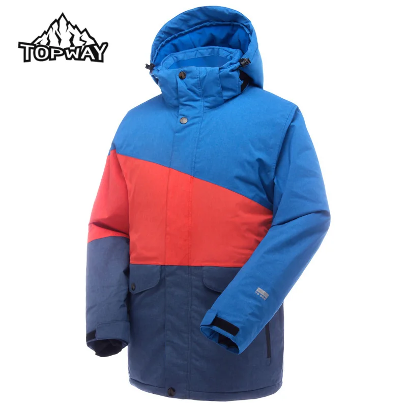 Мода Толстые Ветровка Манто Весте Homme На Улице Снег Хлопок Зимняя Куртка Мужчины