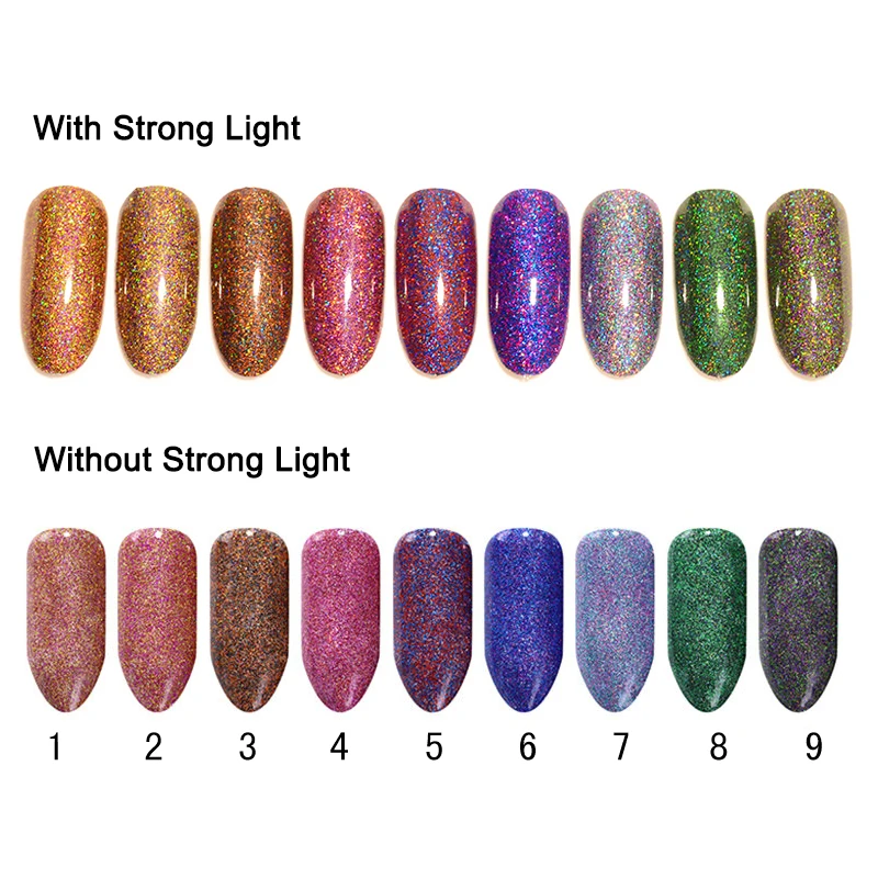 1 коробка блестящие черные лазерные блестки для дизайна ногтей|Блестки ногтей| |