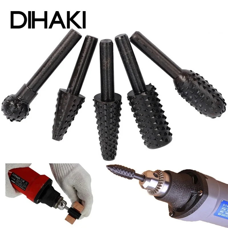 Вращающиеся напильники из быстрорежущей стали вращающаяся шиповая головка 5