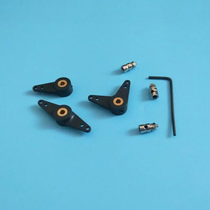 1 комплект RC Аксессуар для руля лодки 2 мм ограничитель тяги с сервоприводом