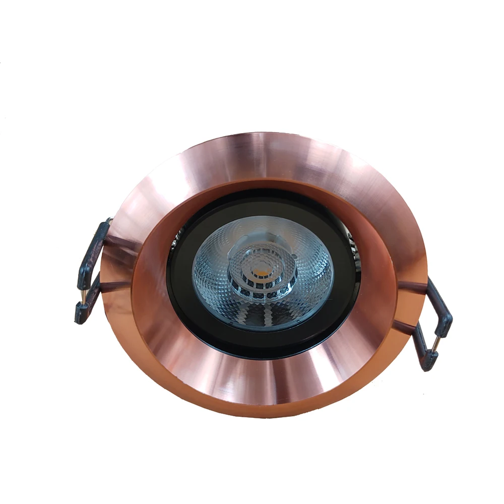 

Purple Red Finish Glare-free Ring Nature White 4000K COB 7W Downlight LED for Decoration 24 Viewing Angle Light
