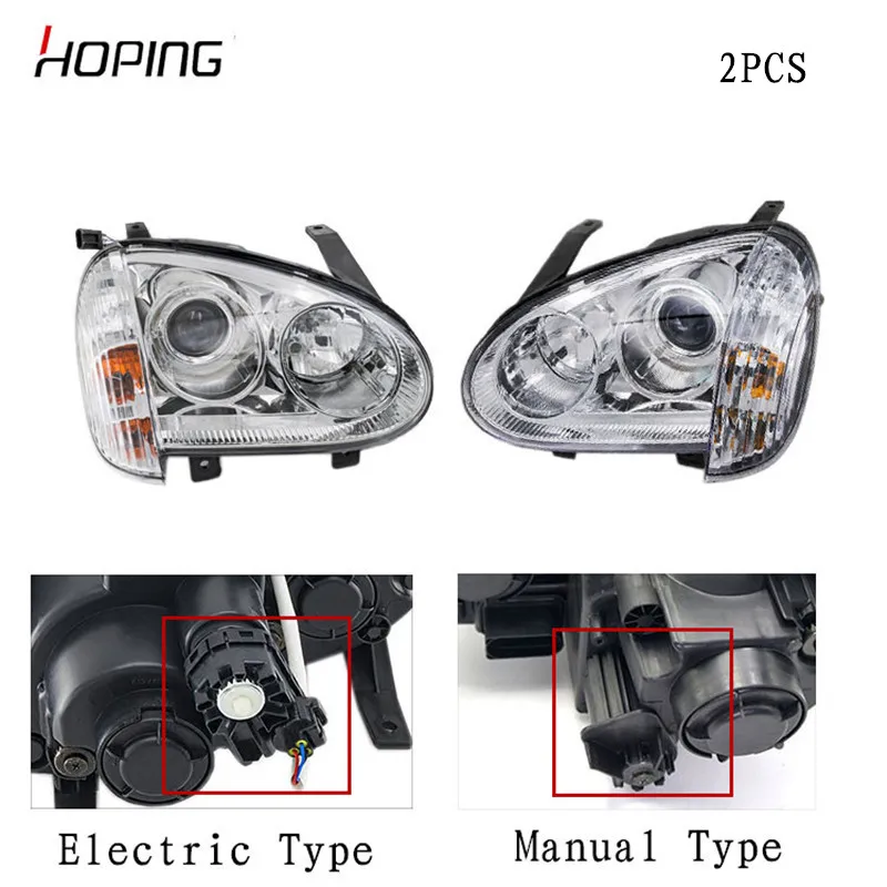 Автомобильный передсветильник налобный фонарь Hope 2 шт. для Great Wall Wingle 3 2006 2007 2008 2011