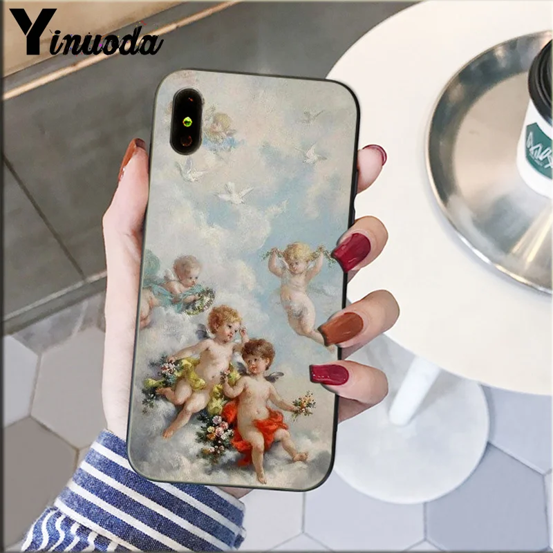 Мягкий силиконовый чехол Yinuoda для Apple iPhone 8 7 6 6S Plus X XS MAX 5 5S SE XR|Бамперы| |