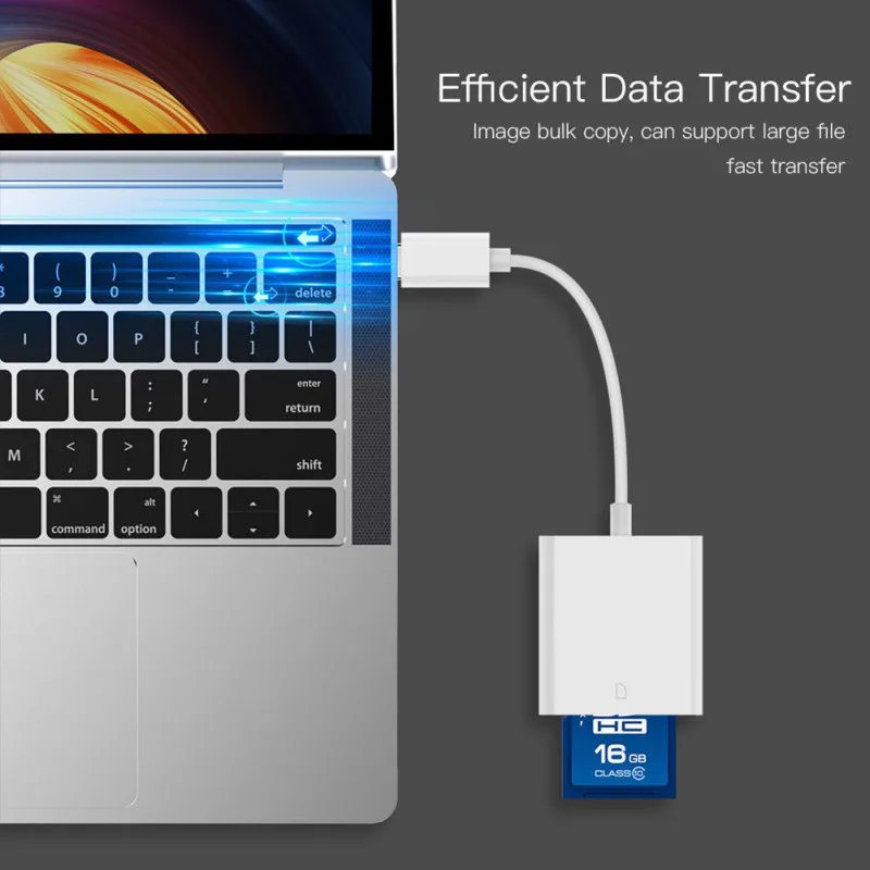3.1 Type C SD Card Reader USB-C to Camera Type-C OTG for Macbook Cell Phone | Компьютеры и офис