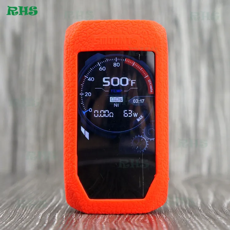 red Самый популярный силиконовый чехол для Smoant Naboo 225W 12 классных цветов на ваш выбор - Цвет: red