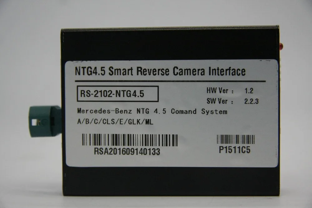 Комплект для камеры заднего вида автомобиля интерфейс входа A/B/C/E/CLS/GLK/SLS Mercedes Benz