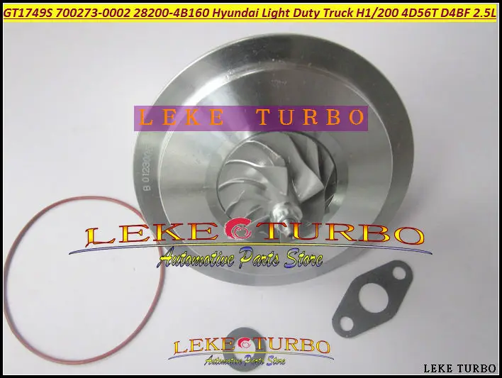 Бесплатная доставка Турбокомпрессор CHRA GT1749S 700273 28200-4B160 700273-5002S Для HYUNDAI Van Truck H100 4D56T