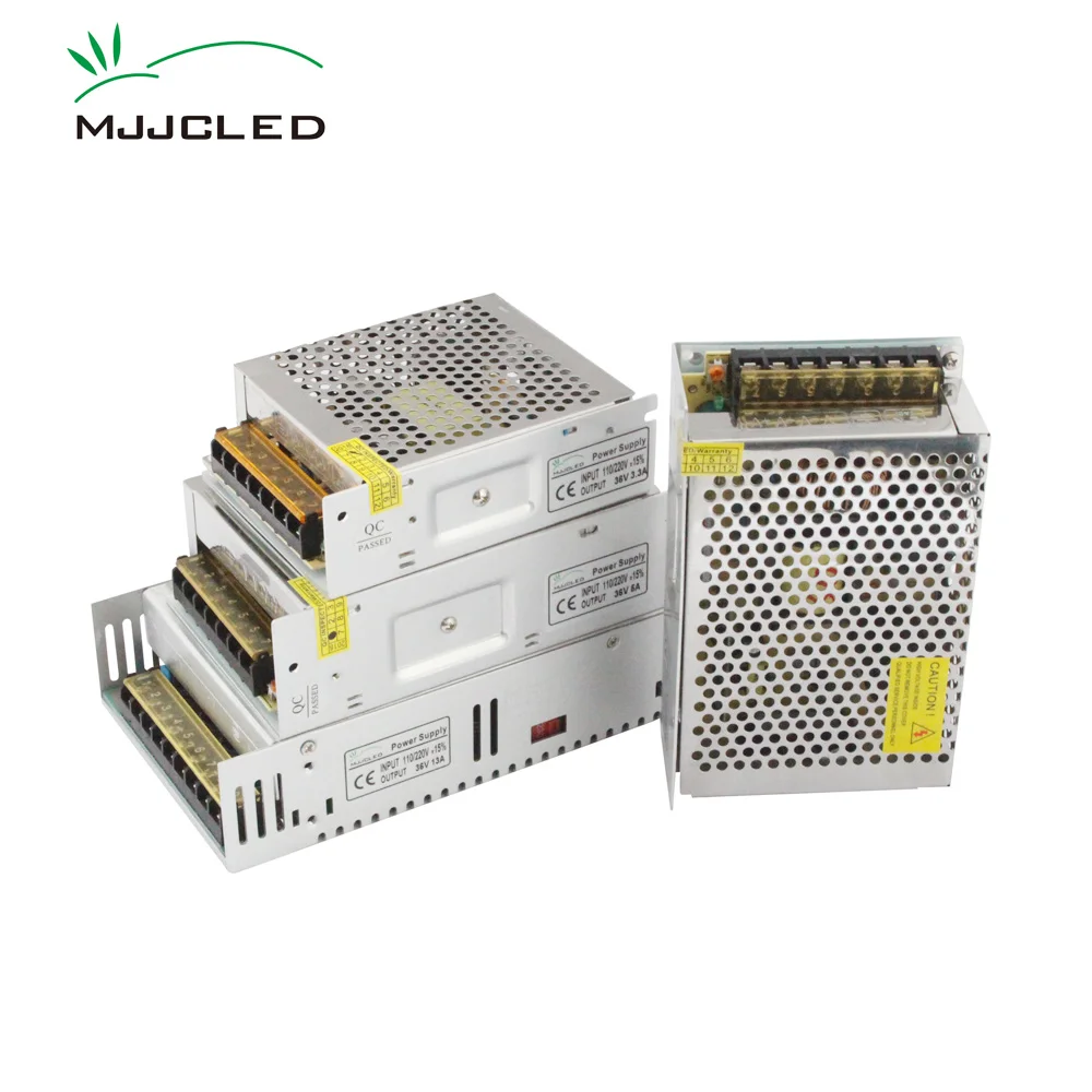 блок питания 36 вольт AC DC В трансформатор 220 10A 360 Вт 600 120 200 вт СВЕТОДИОДНЫЙ Драйвер