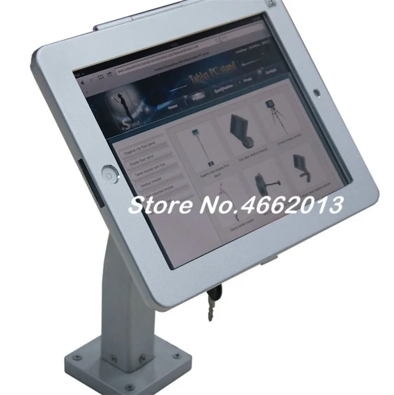 Подходит для iPad POS настенная настольная подставка с замком безопасности