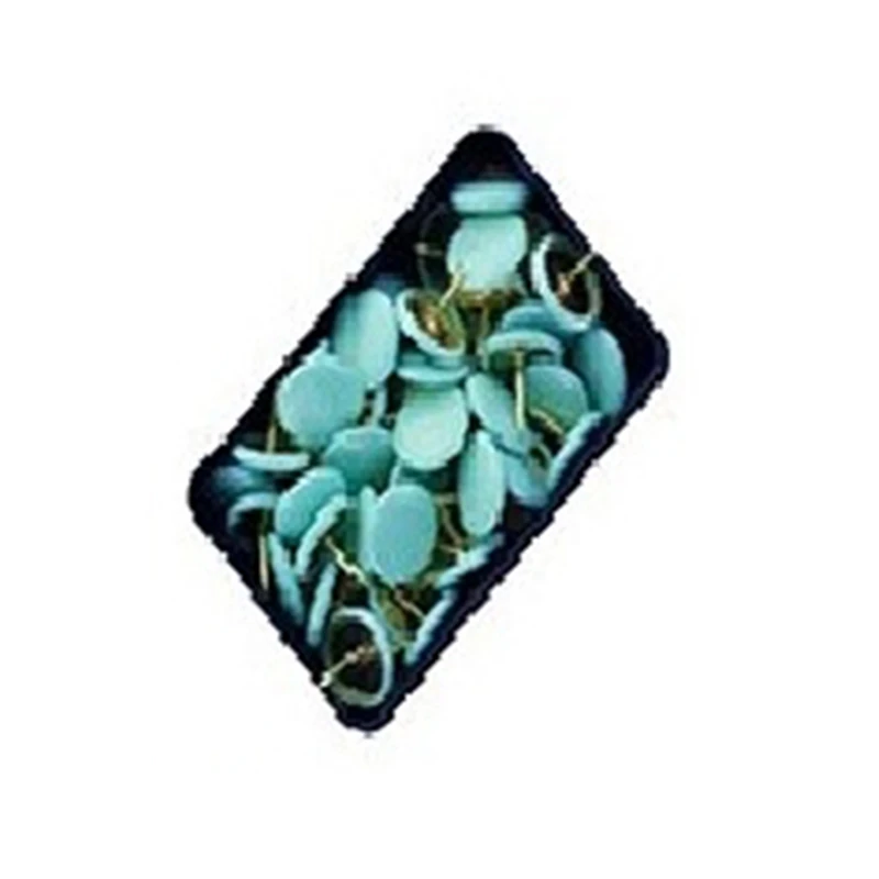 LB Маленькие конфеты цвет 50 шт./компл. новые офисные Thumbtacks PushPins пластиковый заколка офисные школьные принадлежности стенные гвозди фото стена - Цвет: LB