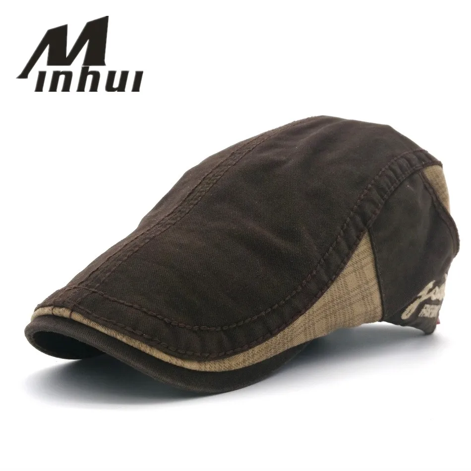 Женский и мужской береты Minhui Новый Модный хлопковый берет для путешествий на