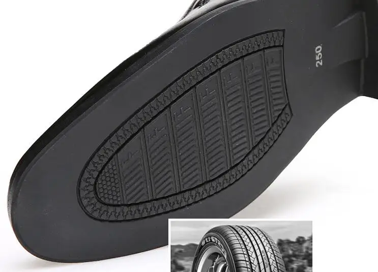 Модные Мужские модельные туфли Свадебные оксфорды без застежки Цвет Черный