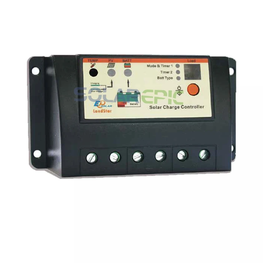 20A Epever PWM контроллер солнечного заряда LandStar серии 12В/24В авто Батарея Панель